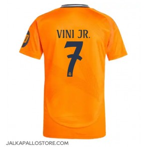 Real Madrid Vinicius Junior #7 Vieraspaita 2024-25 Lyhythihainen